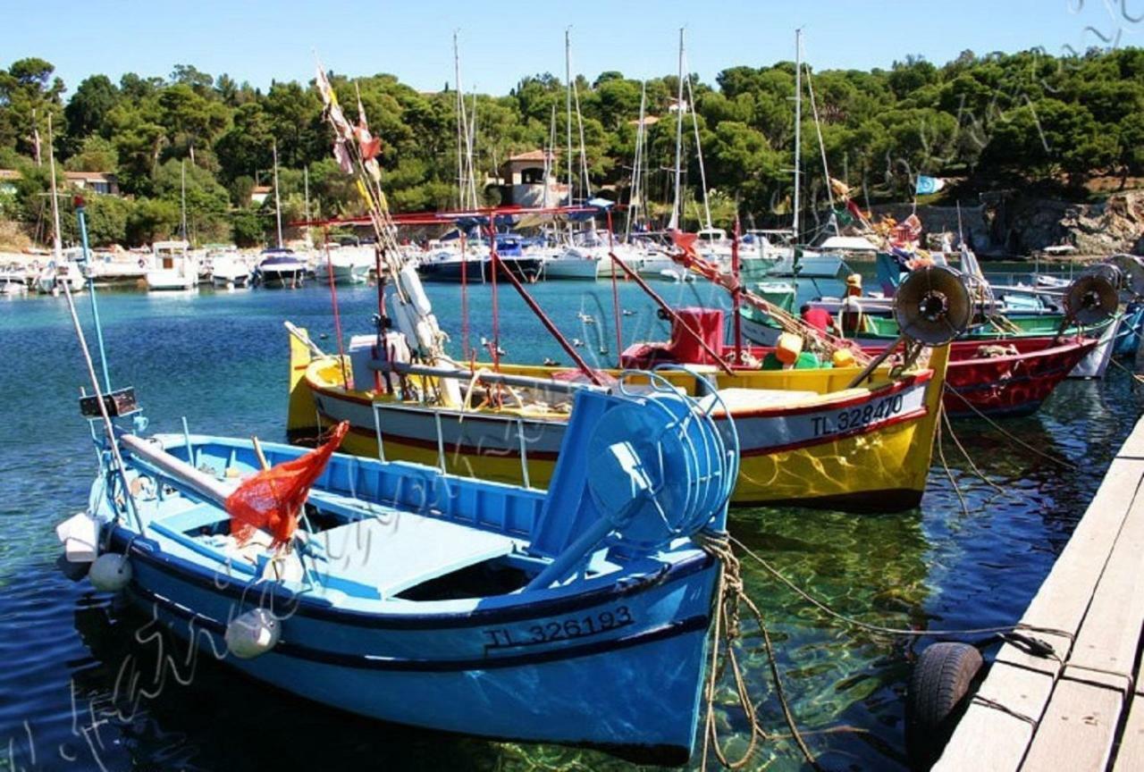 Magnifique Parc De La Presqu'Ile Avec Piscine Et Plage Face A Porquerolles ! Hyères Dış mekan fotoğraf