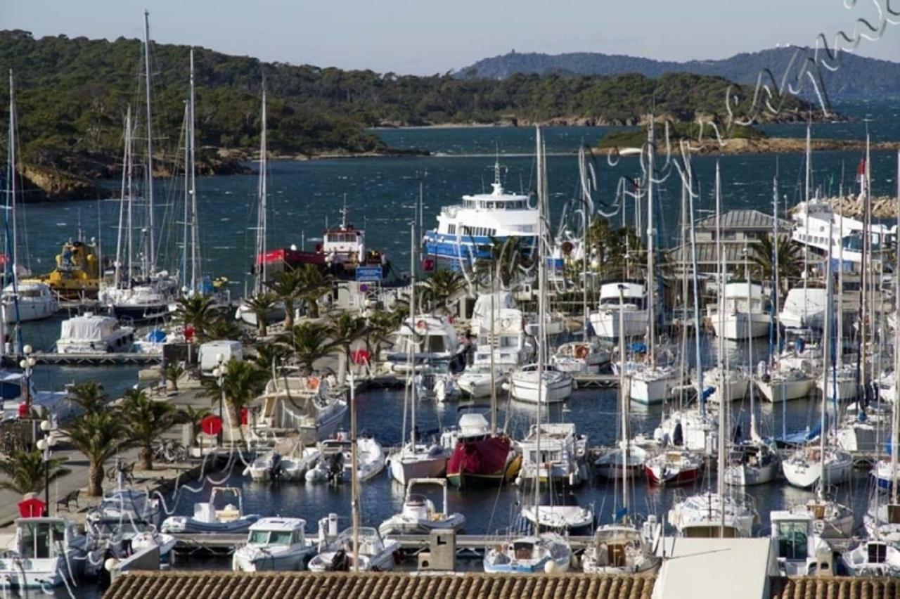 Magnifique Parc De La Presqu'Ile Avec Piscine Et Plage Face A Porquerolles ! Hyères Dış mekan fotoğraf