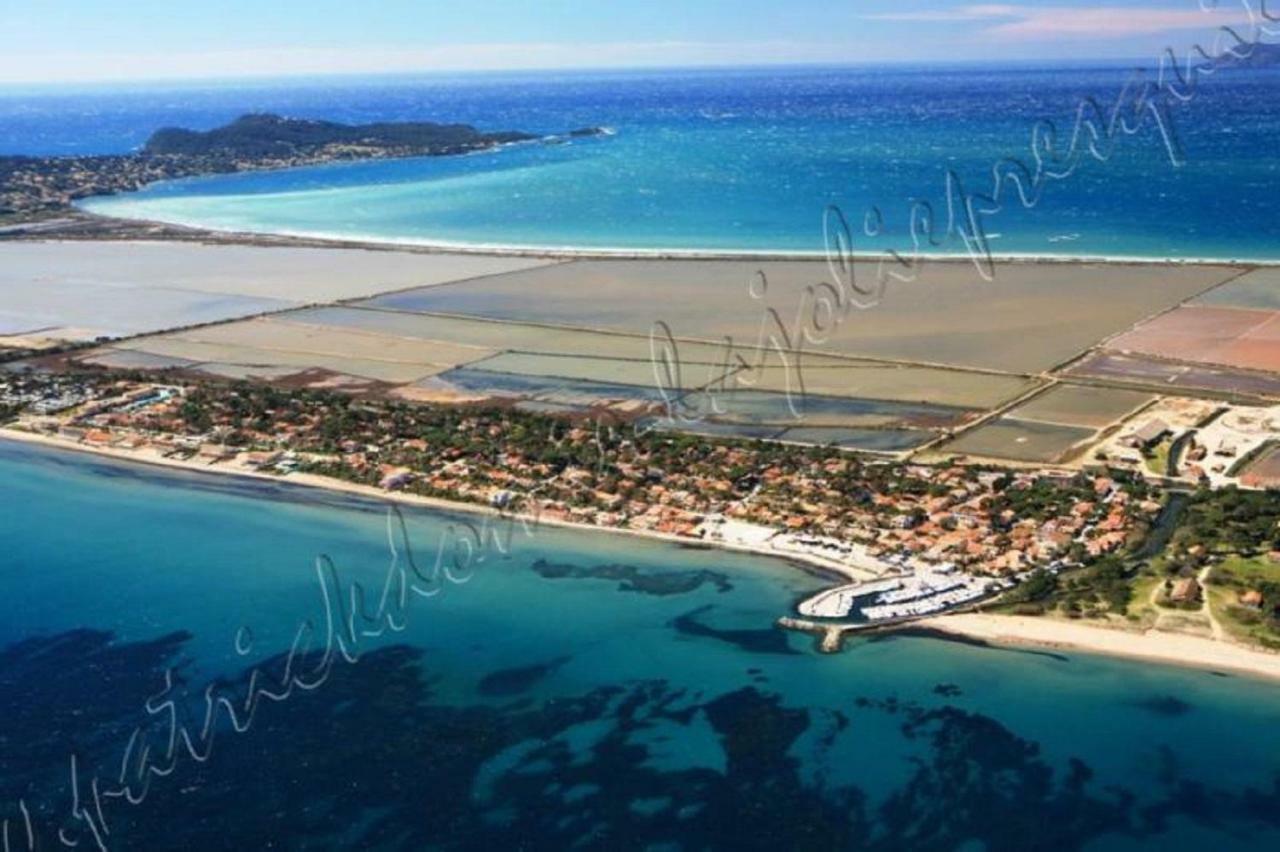 Magnifique Parc De La Presqu'Ile Avec Piscine Et Plage Face A Porquerolles ! Hyères Dış mekan fotoğraf