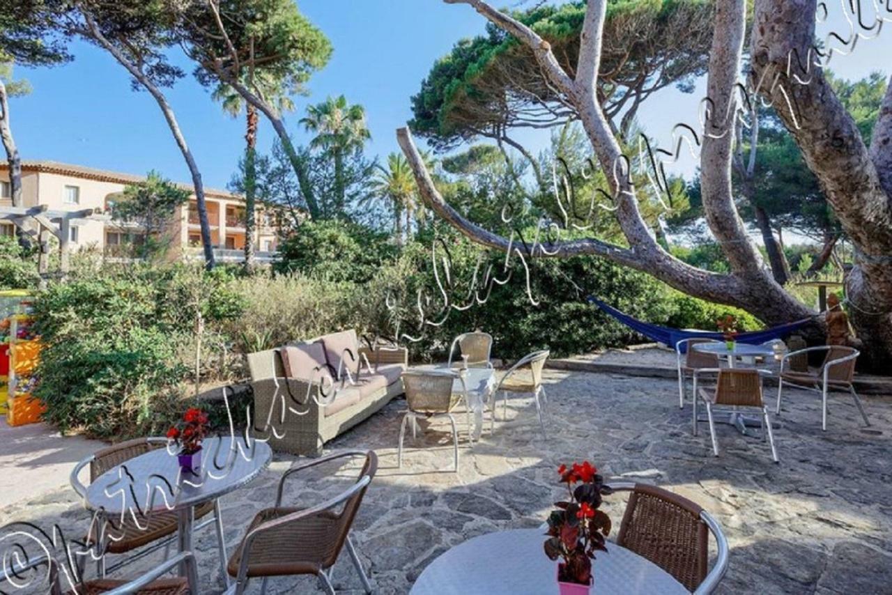 Magnifique Parc De La Presqu'Ile Avec Piscine Et Plage Face A Porquerolles ! Hyères Dış mekan fotoğraf